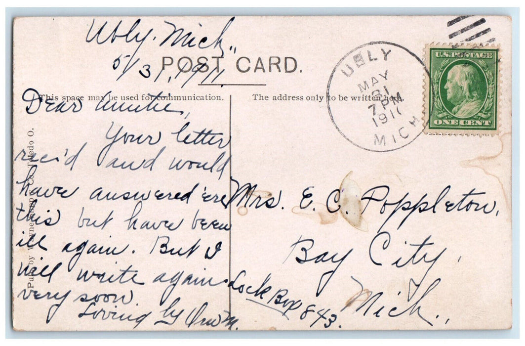 1910 In The Dingle Near Halifax Nova Scotia Canada Uely MI Postcard