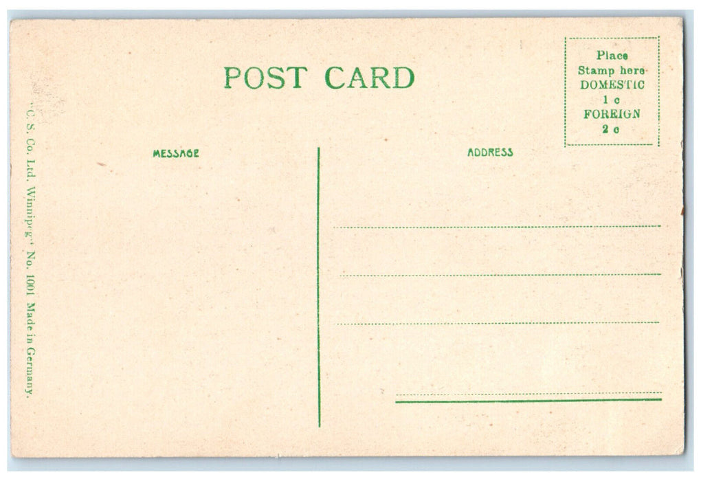 c1910 Empress Hotel Victoria British Columbia Canada Antique Unposted Postcard