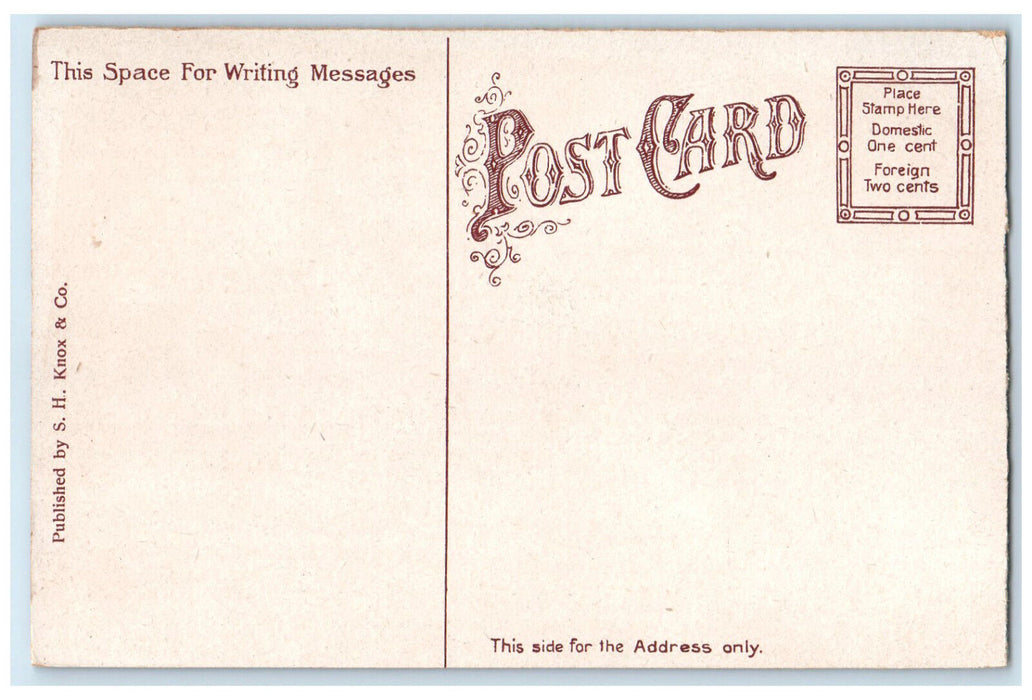 c1910 Mac Master University Toronto Ontario Canada Unposted Antique Postcard