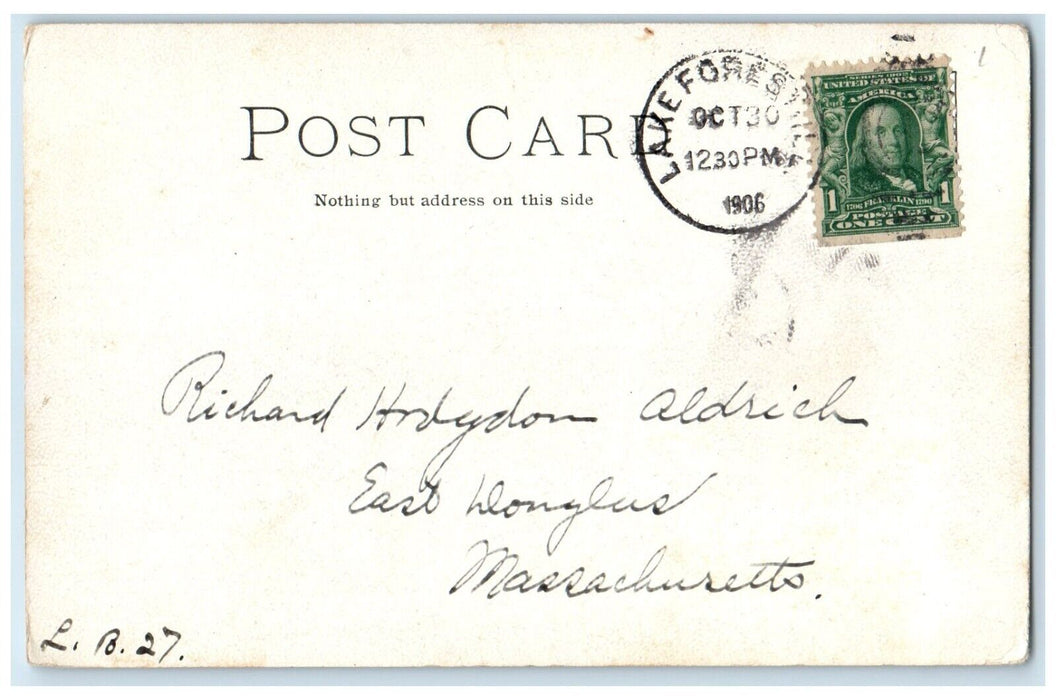 1906 Fayerweather Hall Of Science Northwestern University Evanston IL Postcard