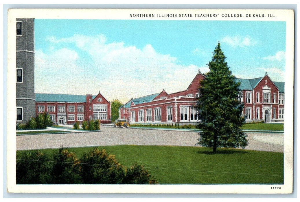 c1930's Northern Illinois State Teachers College De Kalb Illinois IL Postcard
