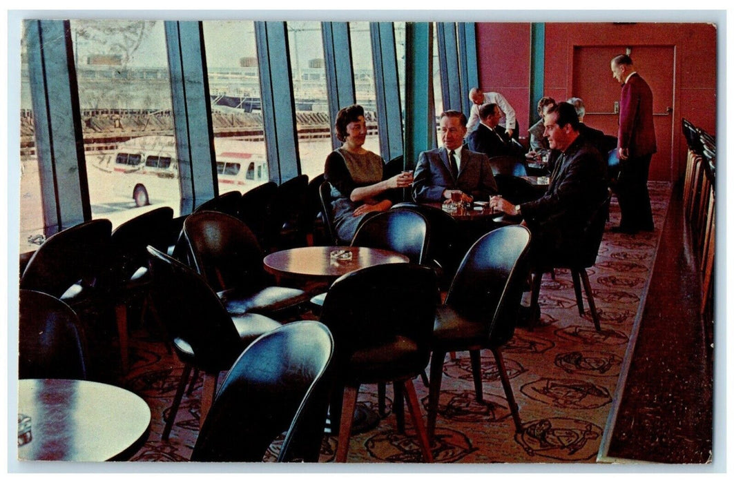 1963 Franciscan Restaurant Dining Room San Francisco California CA Postcard