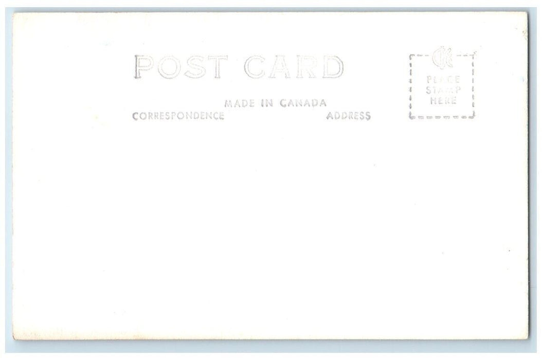 c1940's Manoir Rocher Fireproof Hotel View Quebec Canada RPPC Photo Postcard