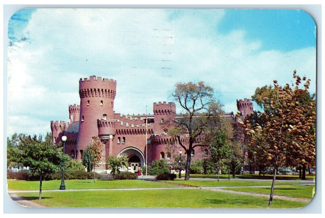 1956 Ohio State University Campus Columbus Ohio OH Posted Vintage Postcard