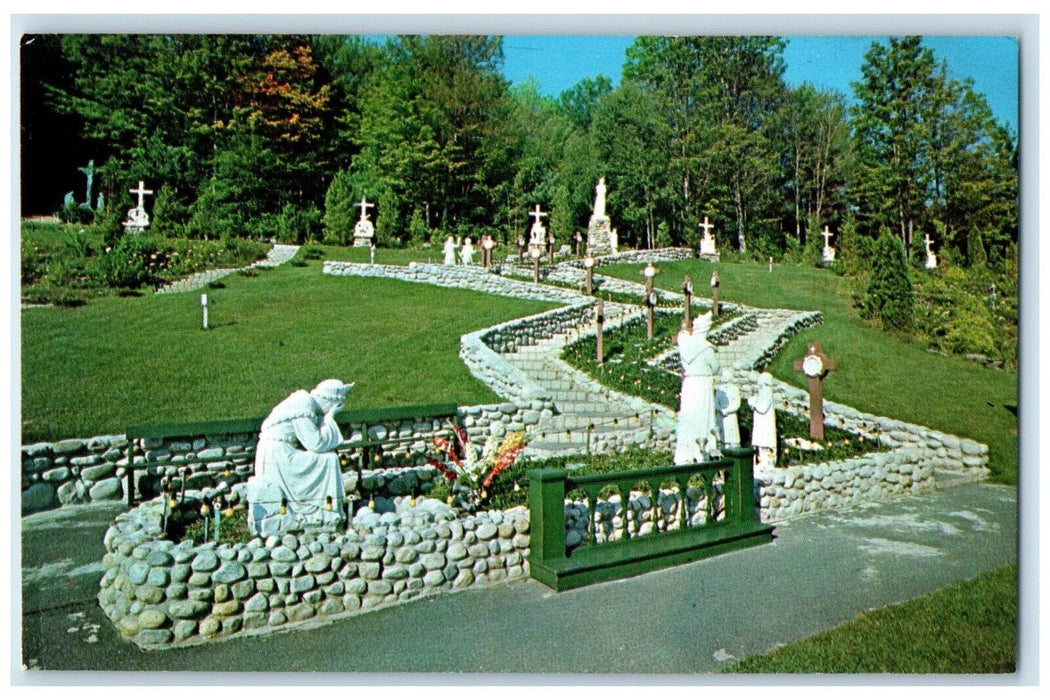 c1950's Center Of Light La Salette Enfield New Hampshire NH Vintage Postcard