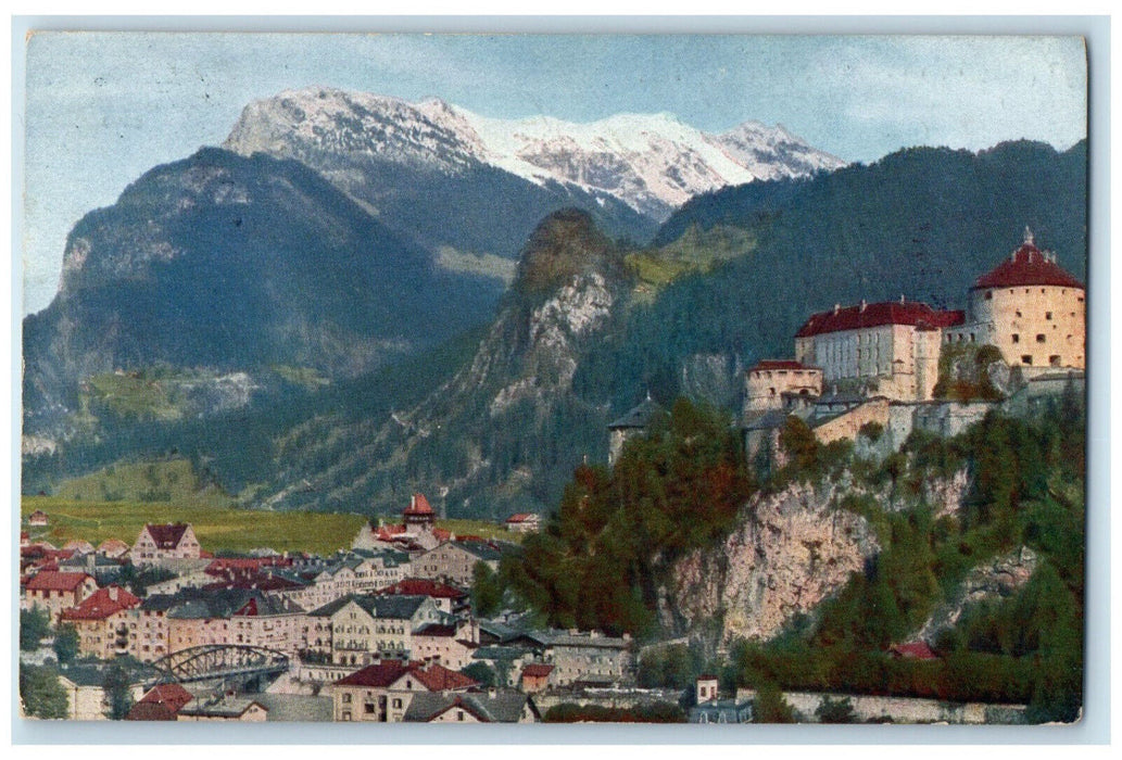 1913 Kuistein With Kaiser Mountains Austria Antique Posted Postcard