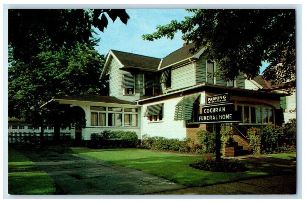 c1960's Cochran Funeral Home Holmden Avenue Cleveland Ohio OH Vintage Postcard