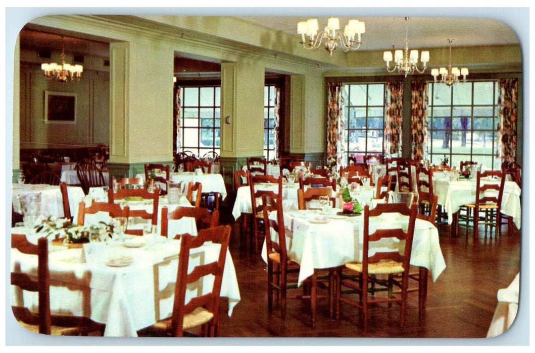 Boone Tavern Hotel Georgian Dining Room Benea Kentucky KY Vintage Postcard
