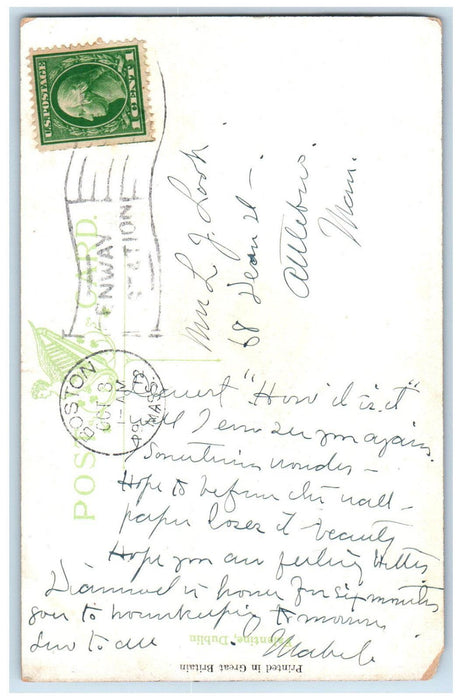 1912 Liffey Bridge Leixlip Co. Kildare Republic of Ireland Posted Postcard