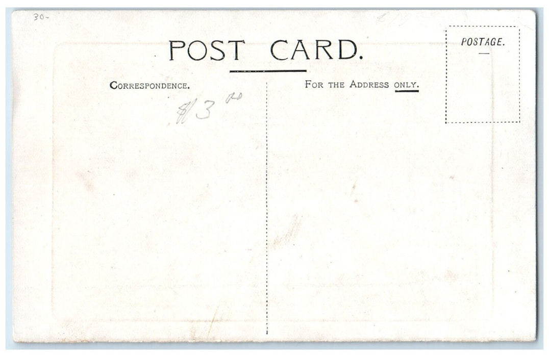 c1910's Cunard RMS Lusitania And Mauretania Steamer Ship Antique Postcard