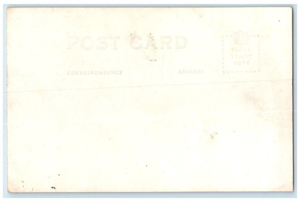 c1940's Caricature Broke Men Traveling Through Arkansas RPPC Photo Postcard