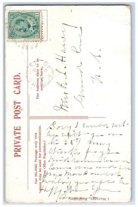 1909 Kew Beach Club House Toronto Ontario Canada Antique Posted Postcard