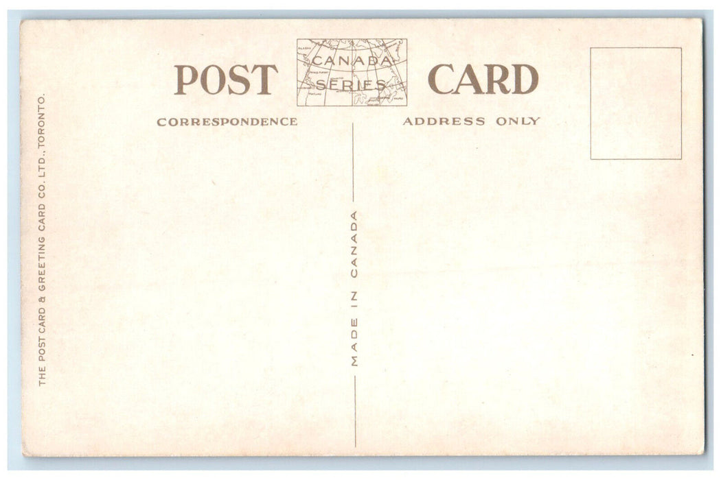 c1910 Maple Logo At Lake Huron Park Sarnia Ontario Canada Antique Postcard