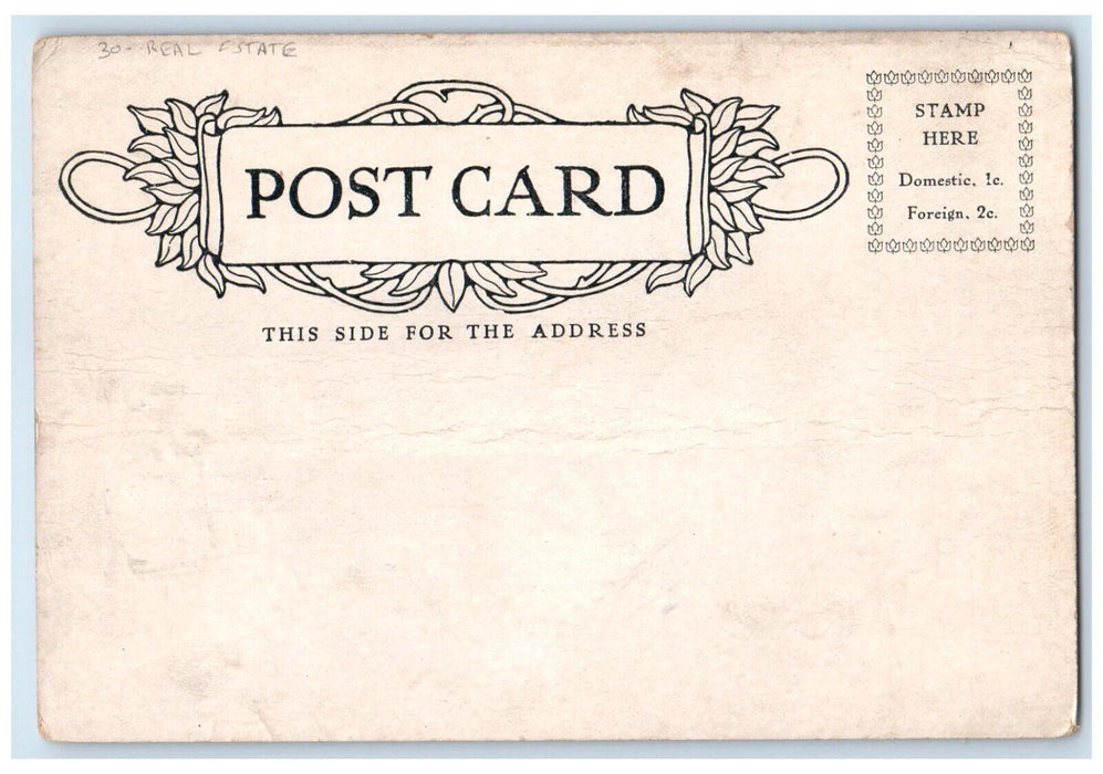 c1905 A Maryland Farm Real State Baltimore Maryland MD Unposted Antique Postcard
