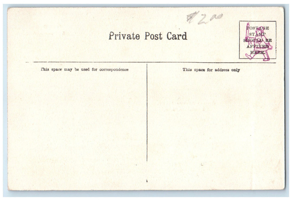 c1910 Edmonton Alberta Canada Multiview of Schools Unposted Antique Postcard