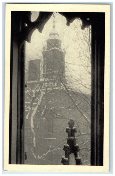 The Albany Academy Old Pruyn Home New York NY William Noyes Antique Postcard