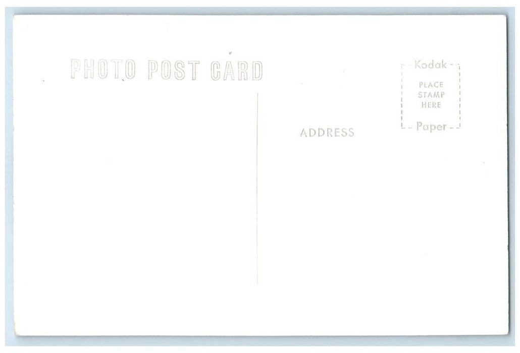 c1950's Glaves Court Motel Cabin View Ontario Oregon OR RPPC Photo Postcard
