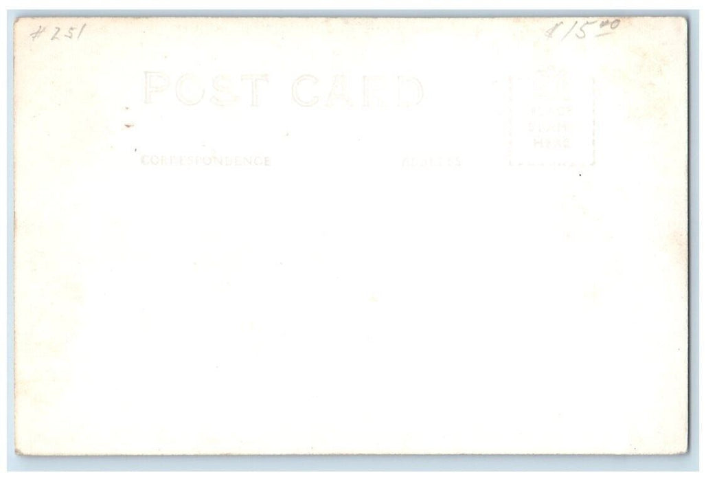 c1940's Aerial View Looking South Tulsa Oklahoma OK RPPC Photo Postcard