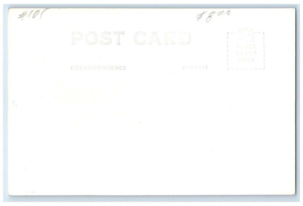 c1940's Entrance Little White House Warm Springs Georgia GA RPPC Photo Postcard