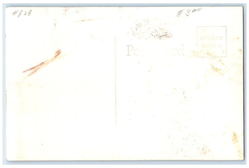 View Of Elkhorn Mountains In Background Baker Oregon OR RPPC Photo Postcard