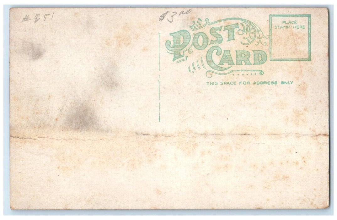 c1910 America First Last And All The Time Statue Liberty New York City Postcard