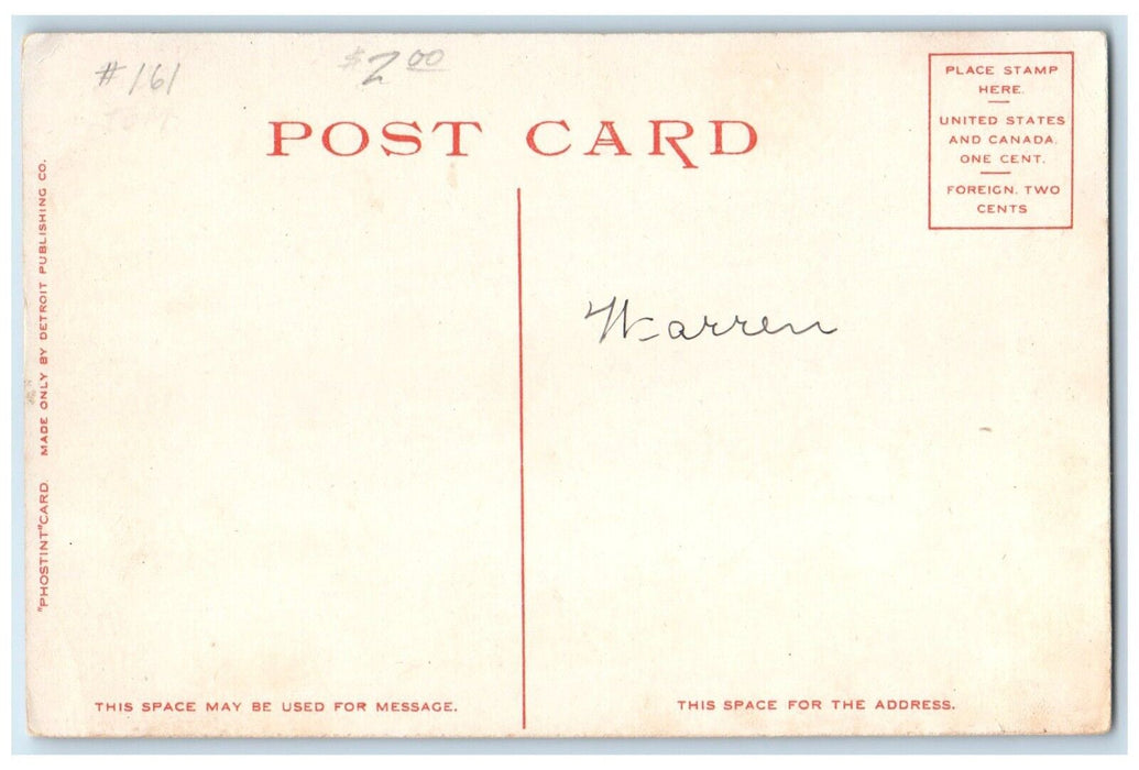 c1910 Franconia Village Sugar Hills Field White Mountains New Hampshire Postcard