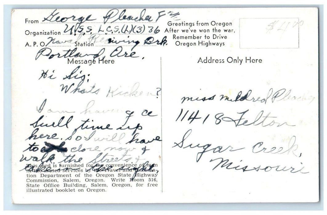 Trout Fishing In Beautiful Streams Cascade Mountains Oregon OR, Girls Postcard