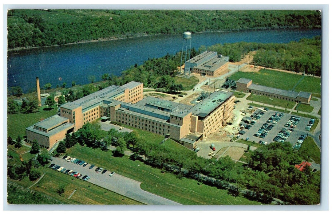 1958 Aerial View General Electric Research Laboratory Schenectady NY Postcard