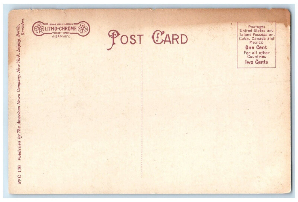 c1910's Ballast Island Shore Near Put In Bay Lake Erie Ohio OH Antique Postcard