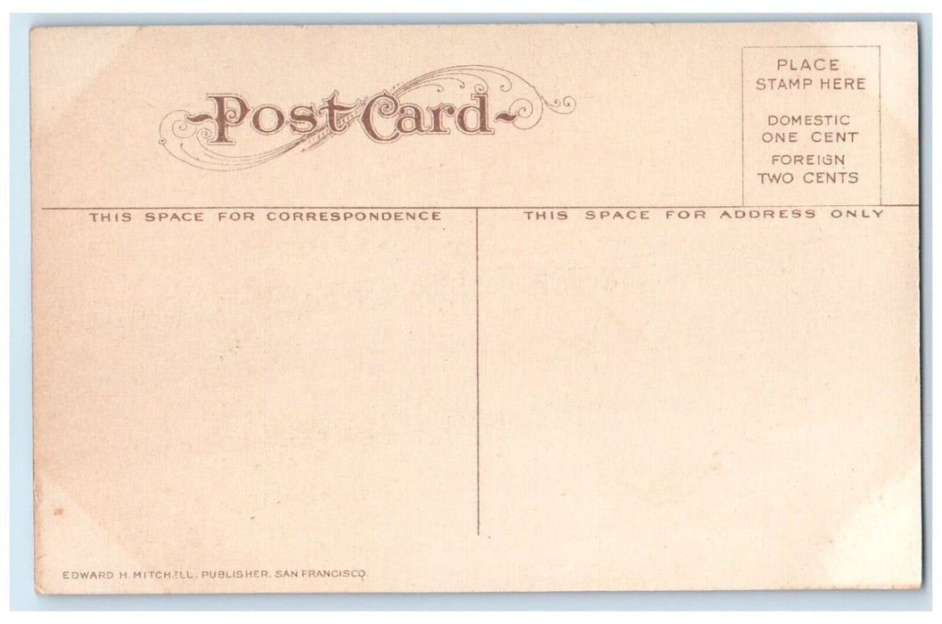 c1910 Southern Pacific Railroad Depot Sacramento California CA Postcard