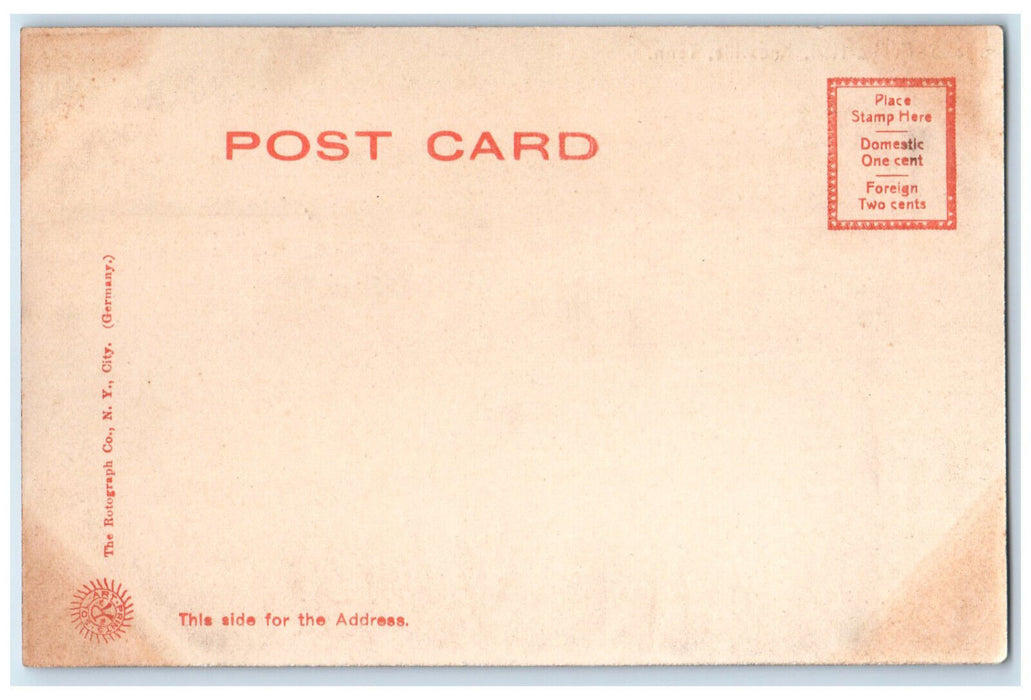 c1905 View of Public Hall Knoxville Tennessee TN Antique Unposted Postcard