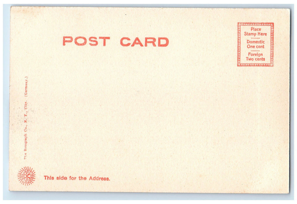 c1905 Post Office Monument Atlanta Georgia GA Antique Unposted Postcard