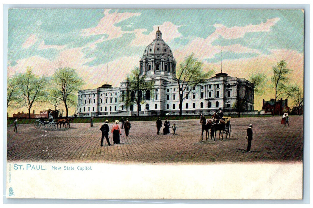 c1905 New State Capitol St. Paul Minnesota MN Antique Tuck Art Postcard