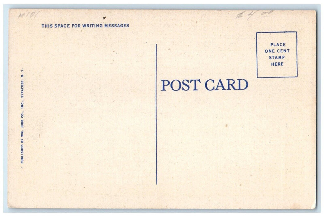 c1910's Oswego State Teachers College From The Air Oswego New York NY Postcard