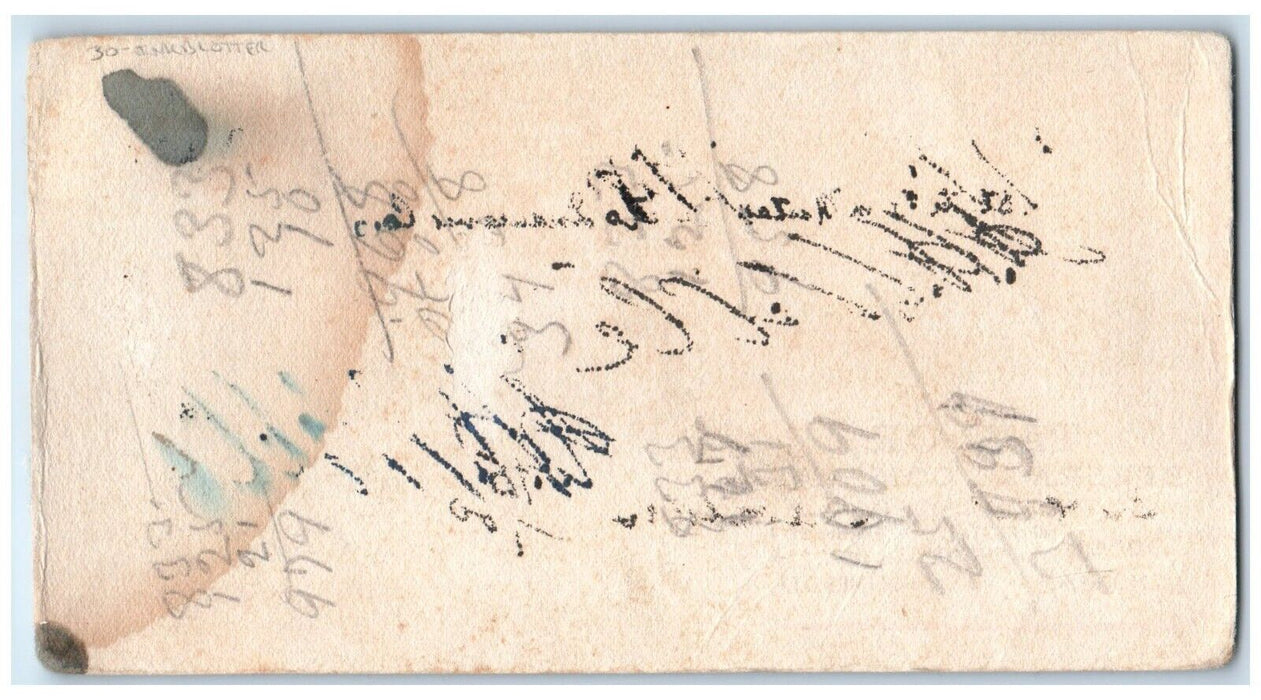 c1905 Schmidt's City Club Fine Beer Mendota Minnesota MN Ink Blotter Postcard