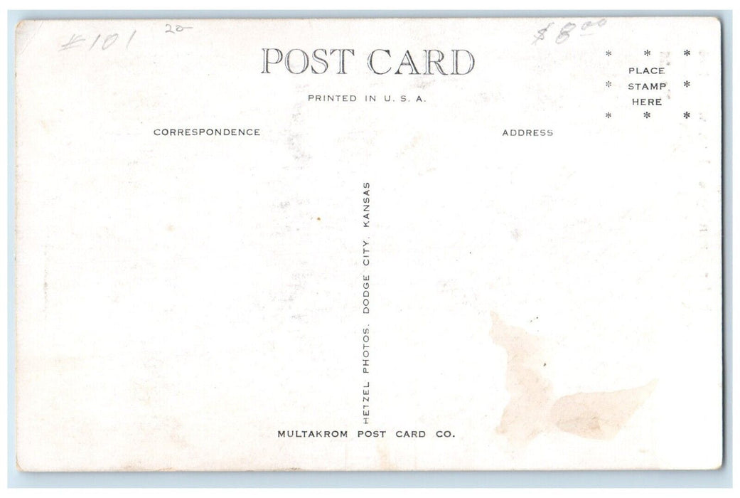 Billy The Kid Turning Outlaw First Gun Club In Western Kansas KS Postcard