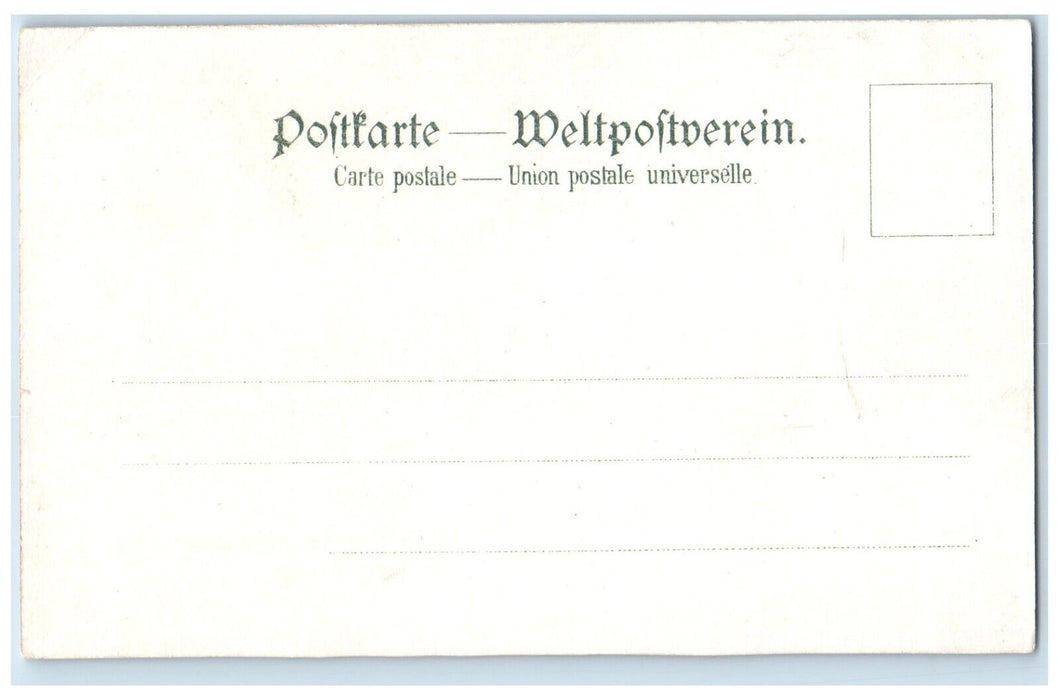 c1905 Norddeutscher Lloyd Steamer Ship Boat Bremen Germany Antique Postcard