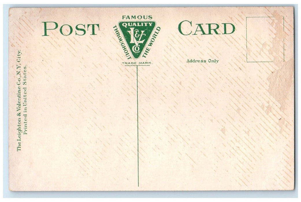 c1910 Newburgh Ferry Building Horse Carriage Newburgh New York Unposted Postcard