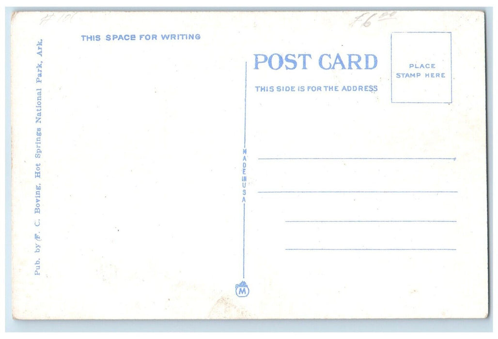c1930's The New Saint Joseph's Hot Springs National Park Arkansas AR Postcard