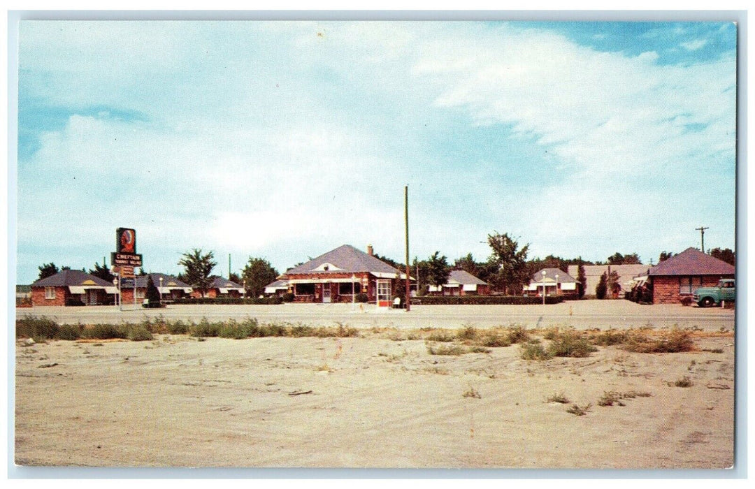 c1950's View Of Chieftian Tourist Village Ogallala Nebraska NE Vintage Postcard
