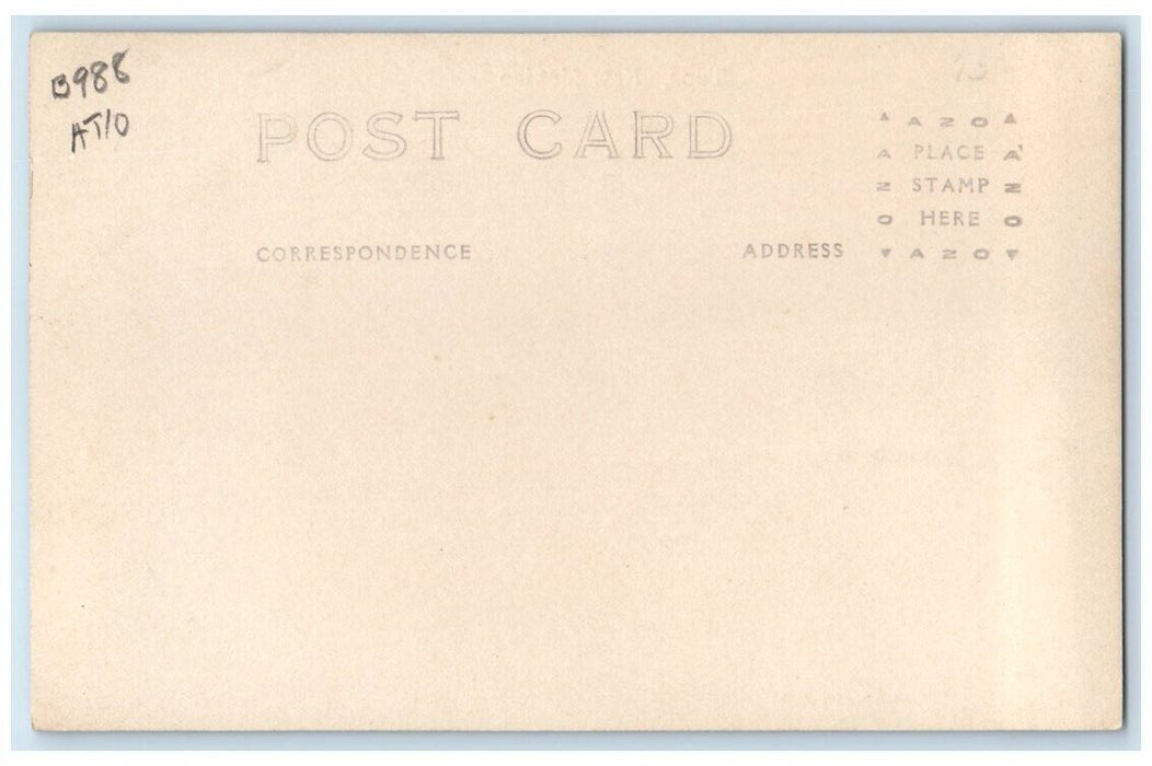 c1918 Pueblo Native Indian Village Woman Ovens Taos NM RPPC Photo Postcard