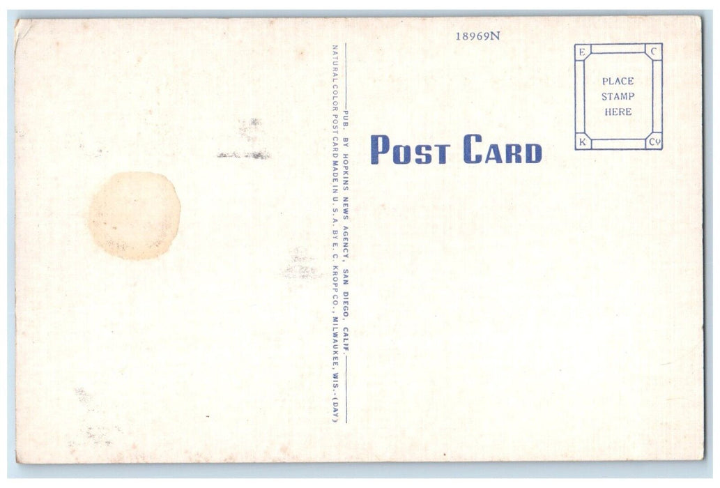 c1940 Wing Assembly Liberators Aircraft Corp. San Diego California CA Postcard