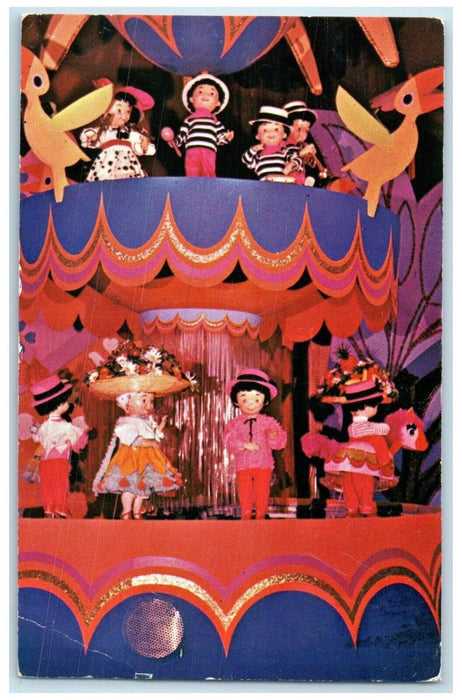 c1960 Its A Small World After All International Stars Cruise Florida FL Postcard