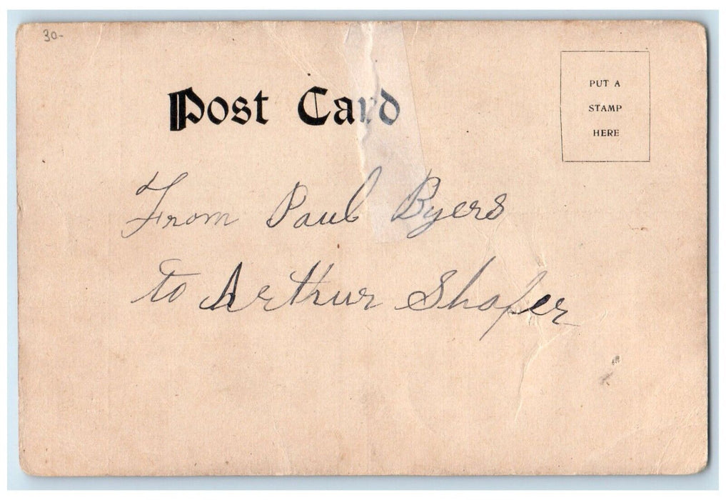 c1905 Street Scenes Westminster Maryland MD Multiview Posted Antique Postcard