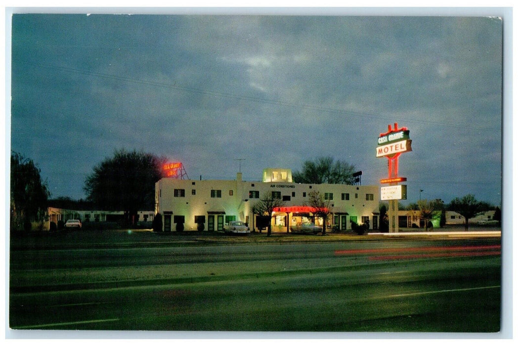 c1950's Casa Grande Lodge Motel Albuquerque New Mexico NM Vintage Postcard