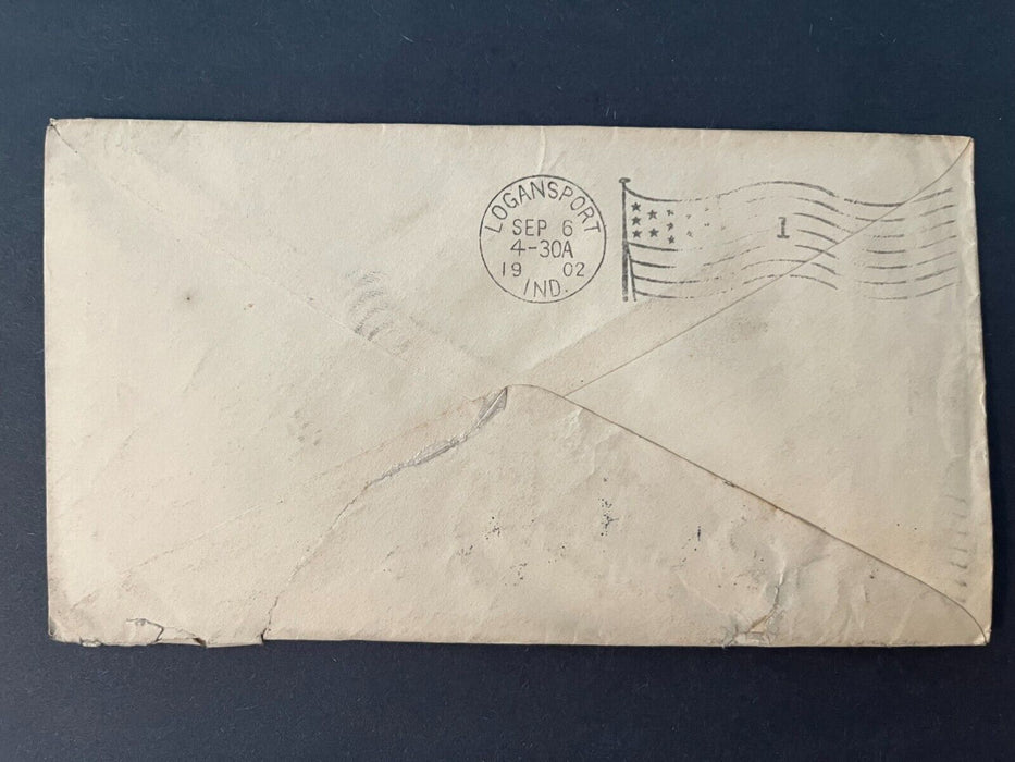 1902 La Casa Grande Pasadena California To Logansport Indiana 2 Cent