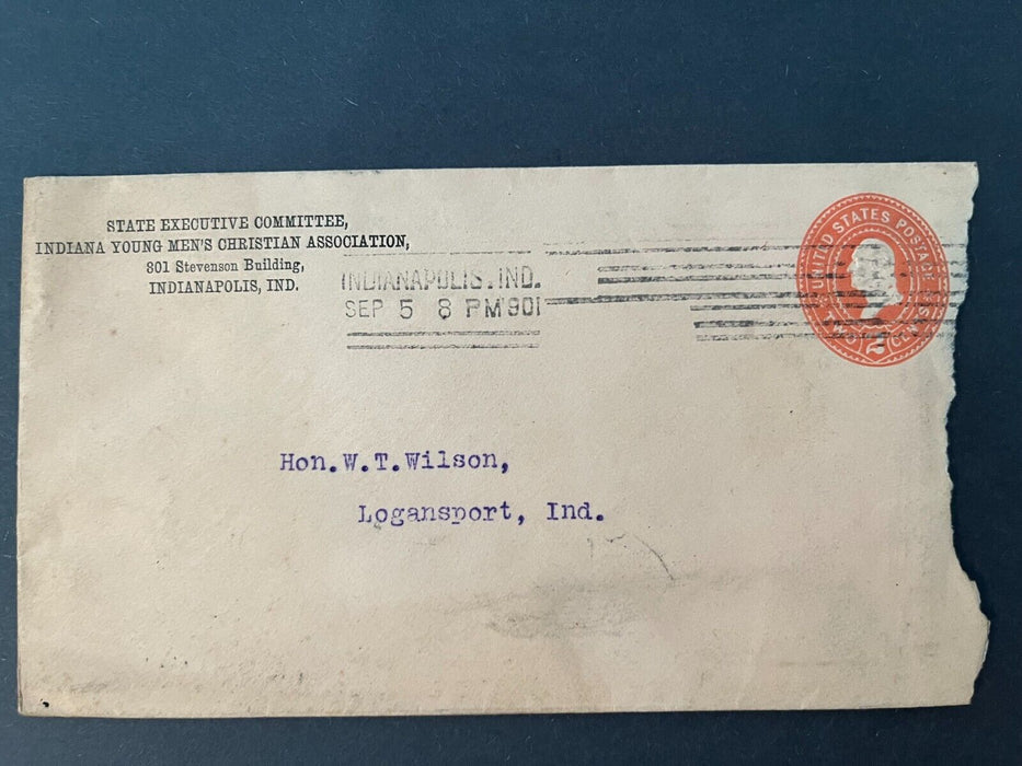 Indiana Young Men's Christian Association Indianapolis Indiana Logansport 2 Cent
