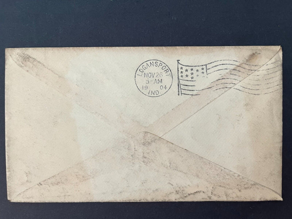 Department Of State Daniel E. Storms Indianapolis Indiana To Logansport 2 Cent