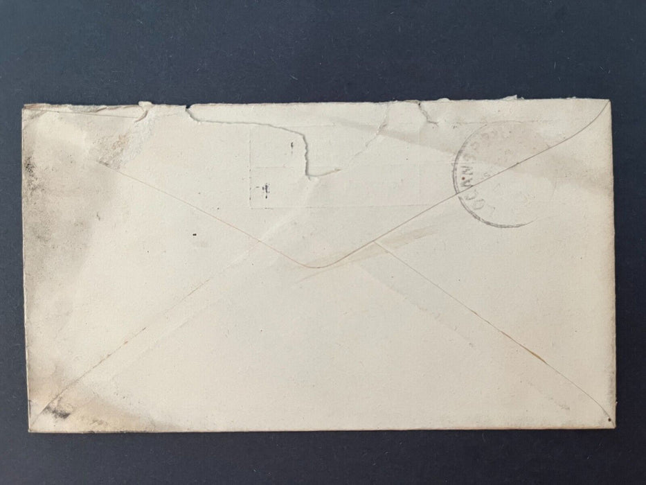 1901 DR. CL Thomas Eye Ear And DR. HB Hill Nose Throat Logansport Indiana 2 Cent