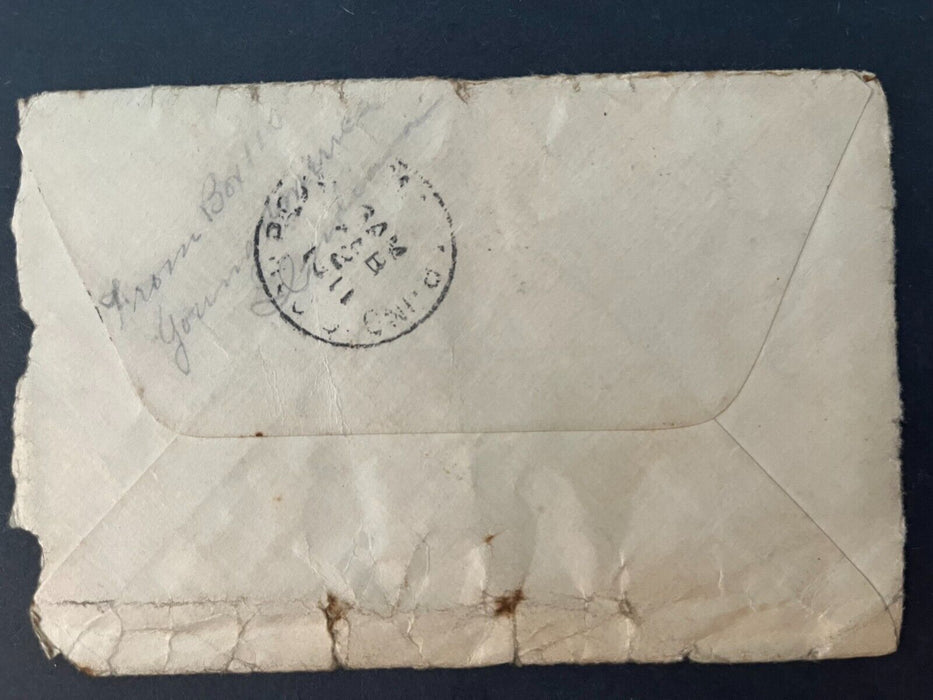 Mr. Gray Flora Indiana To Royal Center Box 110 Young America Coil 1 Cent Cover